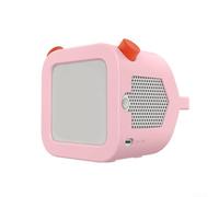 Housse de lecteur audio pour enfants Yoto Player 3e génération - Housse en silicone résistante à l'eau avec port complet pour l'accès - Bleu (rose)