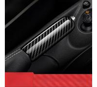 Housse de levier de frein à main en fibre de carbone conçue pour les modèles Mini Cooper R50 R53 R52 R55 R56 R57 R58 R59 fabriqués entre 2001 et 2015
