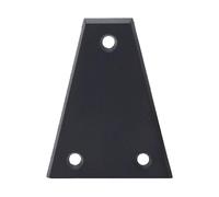 Housse de levier de réglage pour guitare électrique noire - 3 trous - Accessoires de levier de réglage - Anti-poussière - Outils d'entretien - Pièces et accessoires