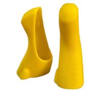 Housse de levier de vitesse en silicone pour leviers de frein SORA ST-R2000 R3000 R3030 offrant une prise en main fiable et un toucher confortable dans les environnements humides ou secs (jaune)