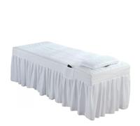 Housse de lit de beauté Massage Thérapie de massage Diagnostic Drap de lit Ouverture de la housse Fumigation Bain de pieds Housse de lit(5-01,185x70cm)