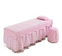 Housse de lit de beauté Massage Thérapie de massage Diagnostic Drap de lit Ouverture de la housse Fumigation Bain de pieds Housse de lit(3-04,190x70cm)