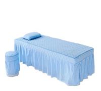 Housse de lit de beauté Massage Thérapie de massage Diagnostic Drap de lit Ouverture de la housse Fumigation Bain de pieds Housse de lit(1-01,180x60cm)