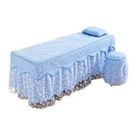 Housse de lit de beauté Massage Thérapie de massage Diagnostic Drap de lit Ouverture de la housse Fumigation Bain de pieds Housse de lit(3-03,180x60cm)