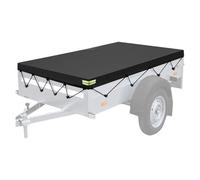 Housse de lit de camion - Couverture en toile imperméable robuste pour camions à caisse courte | Craquage arrière de camion Oxford 600D, revêtement de protection