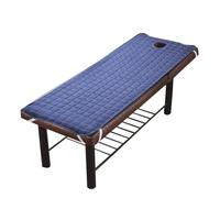 Housse de lit de massage Drap de table massage en polyester doux, 1 pièce, élastique, avec ouverture for le visage, for salon beauté et soins SPA(Color6,190X70CM)