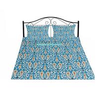 Housse de lit Housse de canapé réversible Ikat Coton Couvre-lit Decor Art