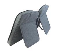 Housse de livre biblique - Organiseur de documents - Sac de transport pour l'école - Housse de rangement avec poignée et support pour la maison