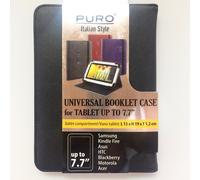 Housse de livret étui housse de livret étui folio universel pour tablette 7,7...