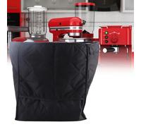 Housse de Machine à café en Coton Doux avec Coutures Soignées, Housse de Protection Noire 12,6 X 12,2 X 14,2 Pouces pour les Amateurs de café