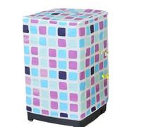 Housse de machine à laver, housse de lave-linge, housse de sèche-linge, protection solaire, étui de protection argenté avec fermeture éclair, anti-poussière (couleur : H05, taille : 55 x 58 x 83 cm)(H