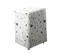 Housse de machine à laver, housse de laveuse Housse de machine à laver automatique Imperméable Résistant au soleil Anti-poussière Chargement frontal Chargement par le haut Protecteur de machine à lave