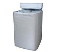 Housse de machine à laver, housse de laveuse Housse de machine à laver Housse de sèche-linge à chargement par le haut en polyester imperméable Housse de protection solaire for linge Revêtement argenté
