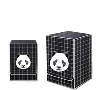 Housse de Machine à laver noire for pluie et sèche-linge, tapis imperméable avant 12kg(A10,60x44x85cm S)