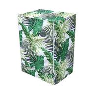 Housse de Machine à Laver Vert Xl, Fermeture Éclair Étanche | Tissu Oxford Polyester, Modèle Tambour Frontal, Usage sous Plan ou Toilettes, Entretien Facile