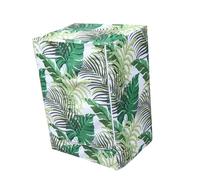 Housse de Machine à Laver Verte Fermeture Éclair Étanche pour Tambour | Oxford et Polyester, Facile à Nettoyer, Protège L’appareil, Usage Extérieur, Format Xl