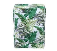 Housse de Machine à Laver Verte Fermeture Éclair Imperméable Xl | Oxford Polyester, pour Tambour, Facile à Nettoyer, Protège L’appareil et Prolonge Sa Durée