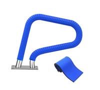 Housse de main courante de piscine avec fermetures éclair, 180 cm, antidérapante, froide au toucher, résistante à la chaleur, pour intérieur, bleu, antidérapant, pour balustrade de piscine, échelle de