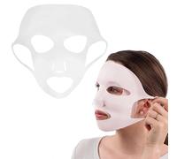 Housse de masque en silicone - Support pour le visage de 14 cm, protecteur de masque en feuille, outil de soin de la peau réutilisable avec un design flexible | Dispositif pratique pour prévenir l'éva