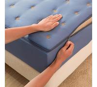 Housse De Matelas 180x200 Housse Integrale Matelas Fermeture Eclair RéNove Matelas Integral Fermeture éClair Protection Matelas(u4,200x220+20cm)