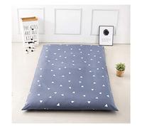 Housse de matelas à fermeture éclair anti-poussière pour matelas futon, tatami, matelas doux, jusqu'à 10 cm de profondeur, B, 135 x 200 cm