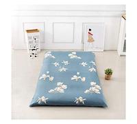 Housse de matelas à fermeture éclair anti-poussière pour matelas futon, tatami, matelas doux, jusqu'à 10 cm de profondeur, K, 135 x 200 cm