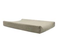 Jollein 2550-503-67058 Basic Lot de 2 housses de matelas à langer en tissu éponge Vert olive 50 x 70 cm