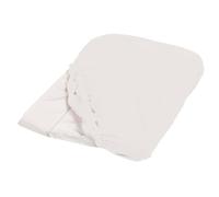 Housse de matelas à langer - CANDIDE - Eponge - 50 x 75 cm - Blanc