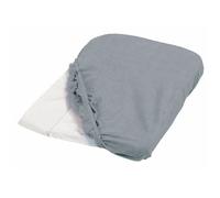 Housse de matelas à langer - CANDIDE - Eponge - 50 x 75 cm - Gris
