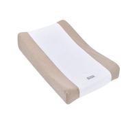 BÉABA Housse matelas à langer Sofalange – coton nid d'abeille 100%, drap absorbant – Terre d'Argile