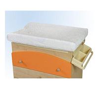 Housse de matelas à langer en éponge universelle 100 % coton, fabriquée en Italie (Vert)