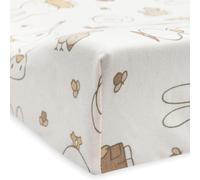 Jollein Housse de matelas à langer en jersey - Miffy Family Farm - 50 x 70 cm - 100% coton - certifiée OEKO-TEX - housse de matelas à langer