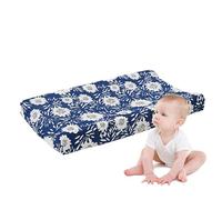 Housse de matelas à langer | Housse de matelas à langer extensible en coton doux | Housses et coussinets de table à langer à motifs imprimés mignons pour garçons et filles