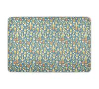 Housse de matelas à langer réutilisable pour bébé motif cactus vert, bleu, extra large, douce, absorbante, étanche, séchage rapide, pour bébés garçons et filles, 132,1 x 86,4 cm (L x l)