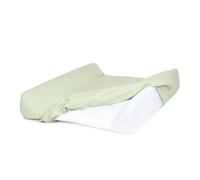 Housse de matelas à langer Stories Green Lemon Grid