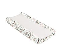 Housse de matelas à langer super douce et respirante à motif floral pour bébé garçon et fille