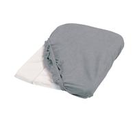 CANDIDE - Housse De Matelas à Langer - Absorbante - Coins Élastiqués - Lavable En Machine, Fabriqué En Europe - 50x75cm (Gris)