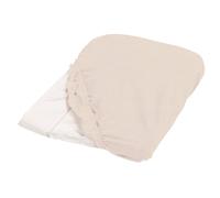 Housse De Matelas À Langer Viscose De Bambou Beige TU