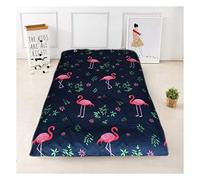 Housse de matelas avec fermeture éclair, protège-matelas anti-poussière, convient pour matelas futon, matelas tatami, matelas doux, jusqu'à 10 cm (3,9 pouces) de profondeur, F, 135x200 cm (53x79")