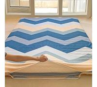 Housse de matelas futon - Drap-housse à fermeture éclair pour lit de jour - Protection de coussin pour balancelle d'extérieur