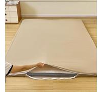 Housse de matelas futon - Drap-housse à fermeture éclair pour lit de jour - Protection de coussin pour balancelle d'extérieur
