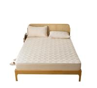 Housse De Matelas Housse de matelas imperméable, drap-housse matelassé épais, protecteur, Queen Size avec drap lit à bande élastique ProtèGe Matelas(4,90x190x30cm)