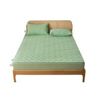 Housse De Matelas Housse de matelas imperméable, drap-housse matelassé épais, protecteur, Queen Size avec drap lit à bande élastique ProtèGe Matelas(1,120x200x30cm)