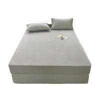 Housse De Matelas Housse de matelas imperméable en coton matelassé, classe protection tricotée, s'adapte jusqu'à 30 cm profondeur ProtèGe Matelas(2,Twin 39x75x12 in)