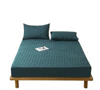Housse De Matelas Housse de matelas imperméable, rembourrage épais, en tissu confortable, ensemble draps, protection for la maison ProtèGe Matelas(Green1,160x200cm(63x78.7in))