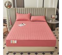 Housse De Matelas ProtèGe Matelas Renove Matelas Integral RéNove Matelas Integral Fermeture éClair Protege Matelas Matelassé à Cinq CôTéS Surmatelas(1-2,180x200+15cm)