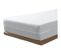 Housse de matelas - SAVEL - Rénove Matelas Élastique - Éponge bouclette 100% coton - Lot 2 90x190/200cm - Extensible 25cm