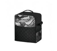 Housse de mélangeur résistante à l'eau avec base coulissante pour appareil et plusieurs poches de rangement compatible avec mixeur sur pied, étui de protection en polyester (36 x 23 x 38 cm)