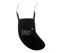 Housse de mentonnière pour violon en coton doux pour protection des joues, absorbant la transpiration, accessoire d'entraînement confortable pour violons de taille 4/4, 3/4, 1/2, 1/4, 1/8, 1/16 (noir