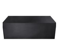 Housse de meuble carrée,housse de meuble d'extérieur imperméable,protection contre la poussière et les UV,couverture de table extérieure,garde de pelouse extérieure lourde - Type black-140x90x60